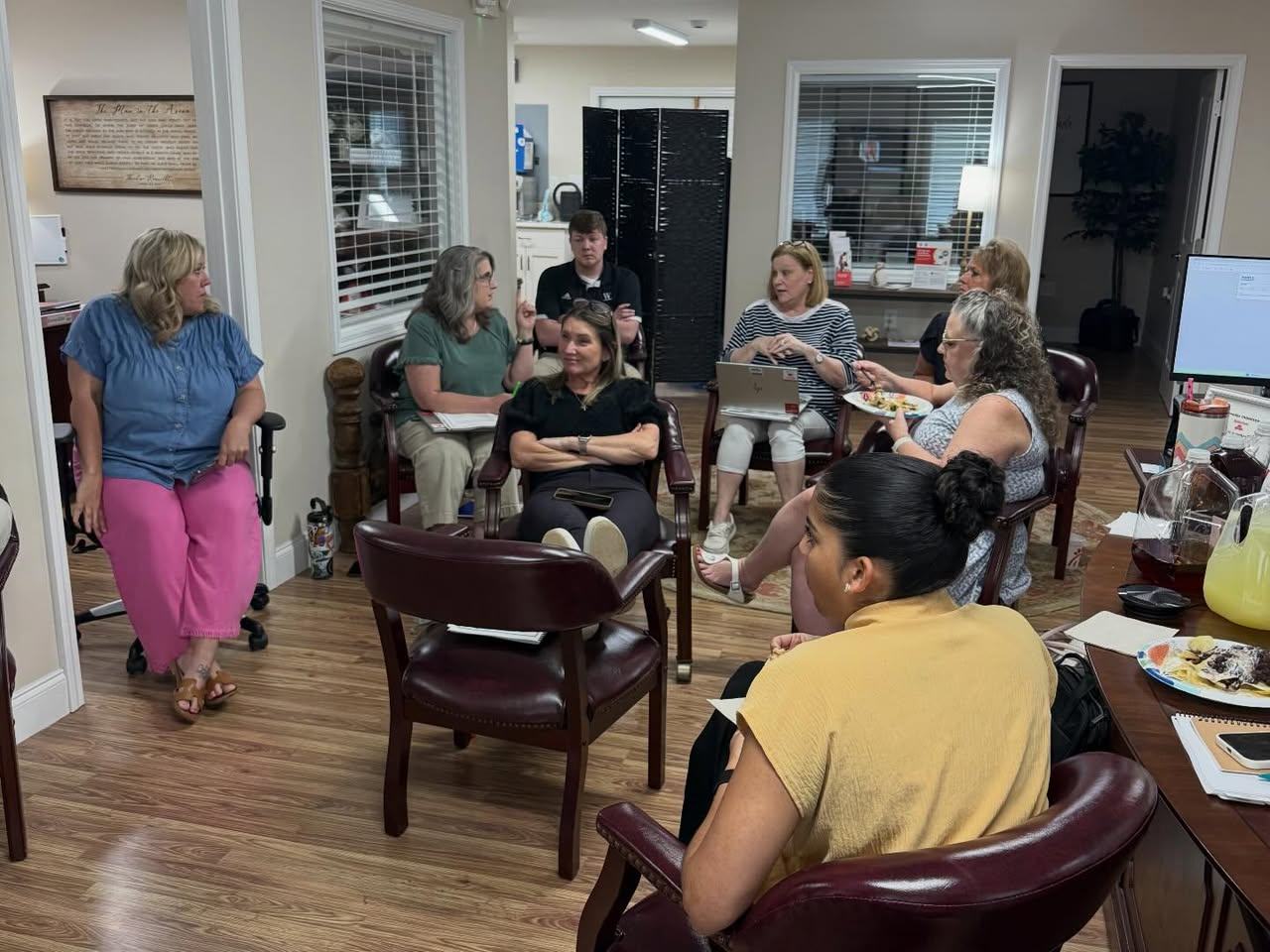All day training and great team energy. It was wonderful having the Belton and Roebuck offices together and finally welcoming Lisa and Brandon in person for the first time. Proud of this team and the positive culture we continue building together every day.