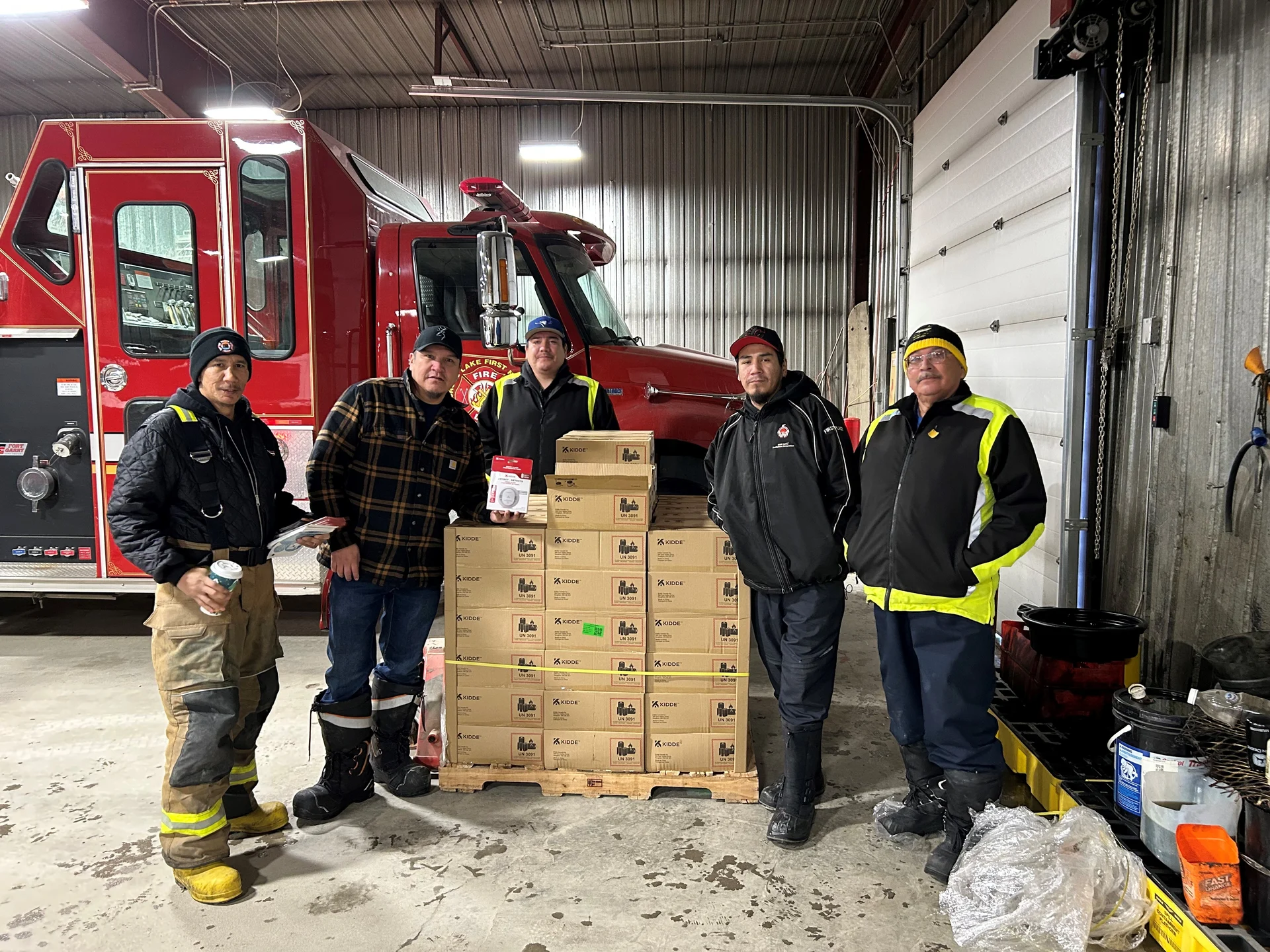 Une nouvelle initiative de sécurité incendie contribue à sauver des vies dans les communautés autochtones du Canada