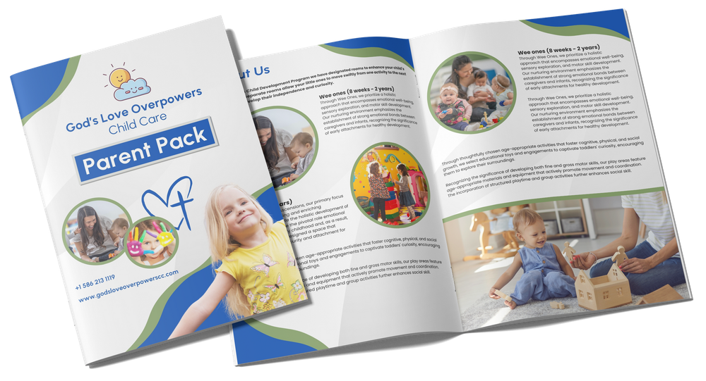 God's Love Overpowers Child Care Image