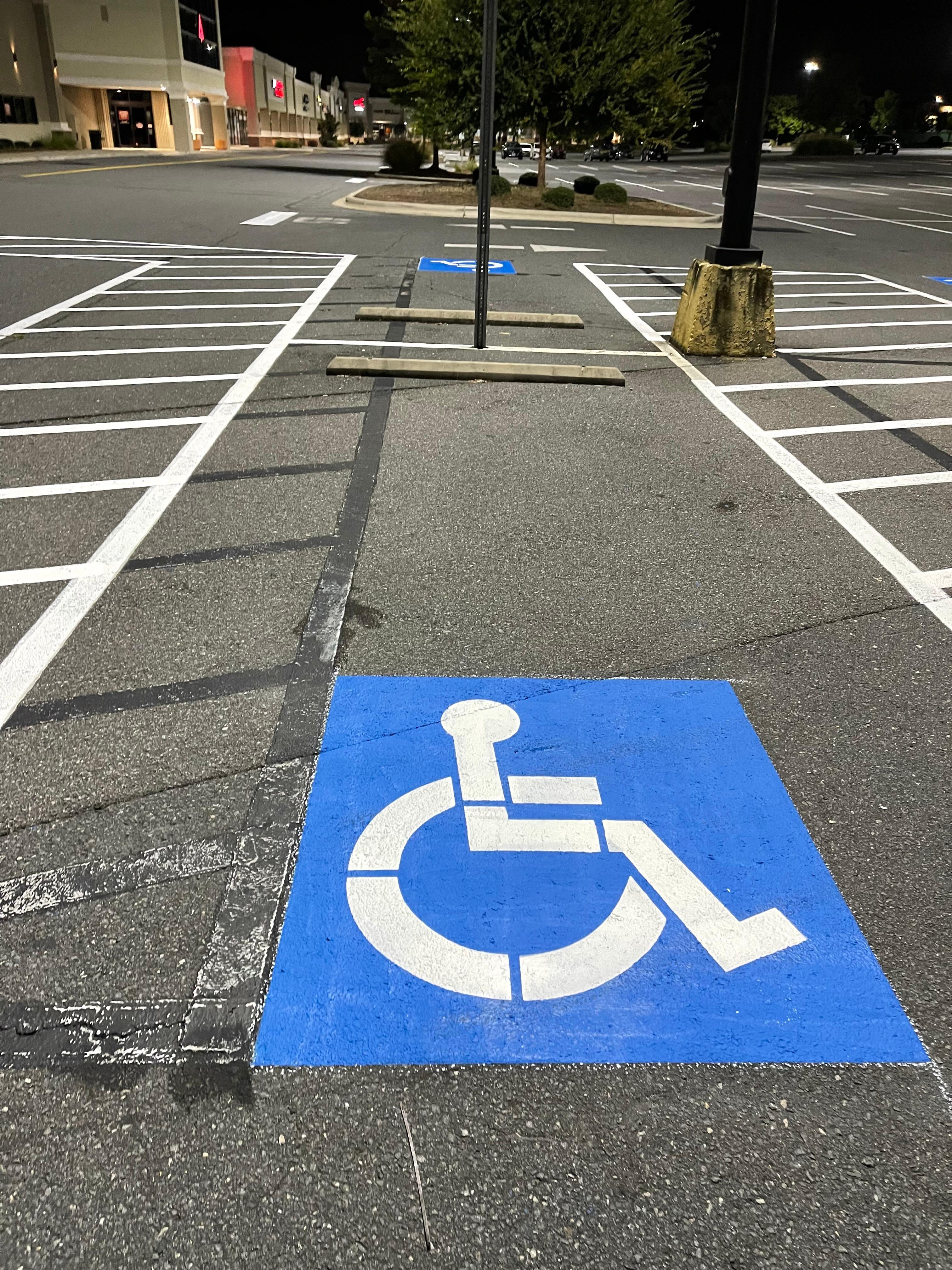 Image of Ada Parking Compliance by G-FORCE Charlotte NC