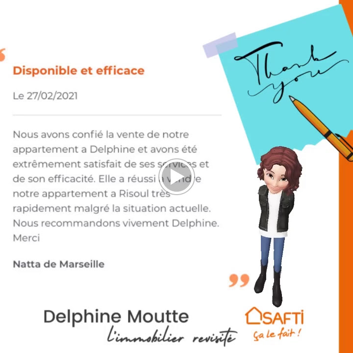 #AvisClients Mille mercis pour votre confiance Delphine #AvisClients Mille mercis pour votre confiance Delphine