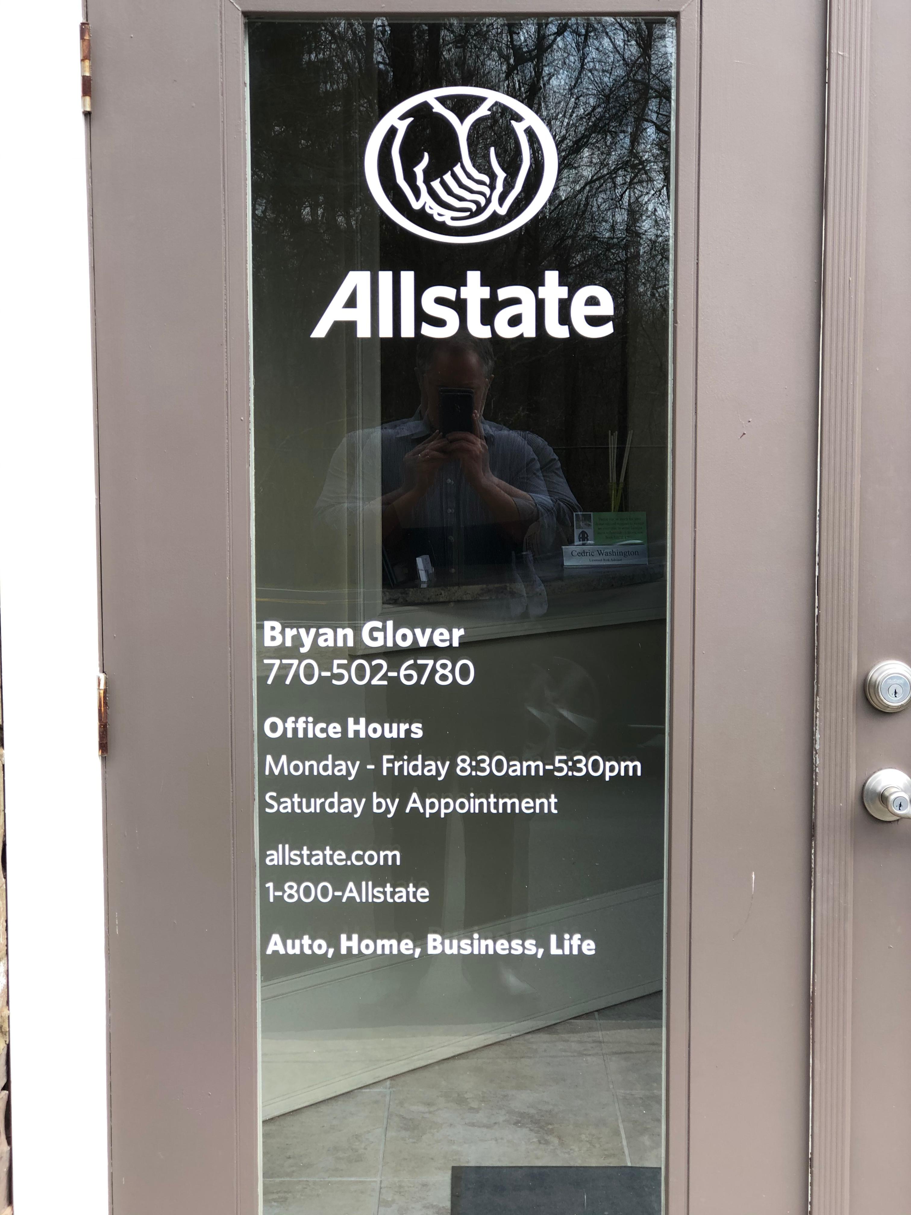 Bryan Glover: Allstate Insurance Auburn (770)502-6780