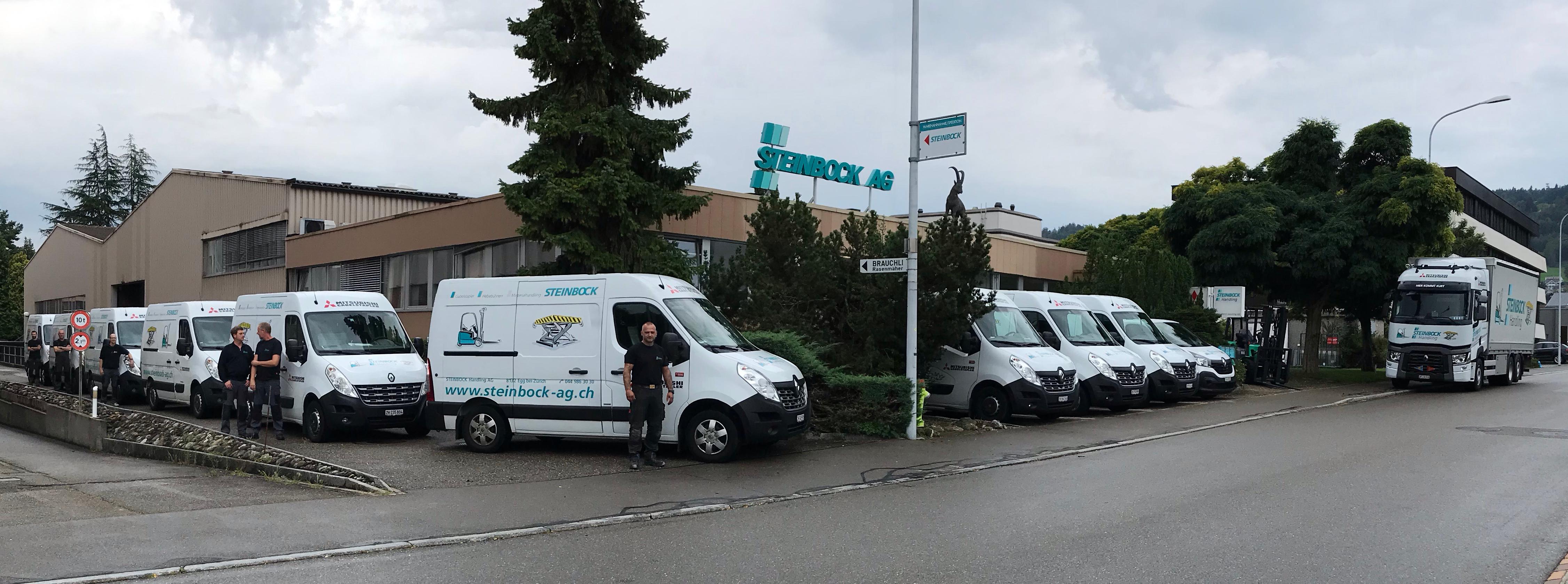 Steinbock Handling AG, Gewerbestrasse 14 in Egg b. Zürich