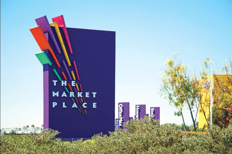 Shopping, dining and entertainment at The Market Place