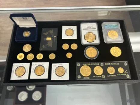 Gold coins