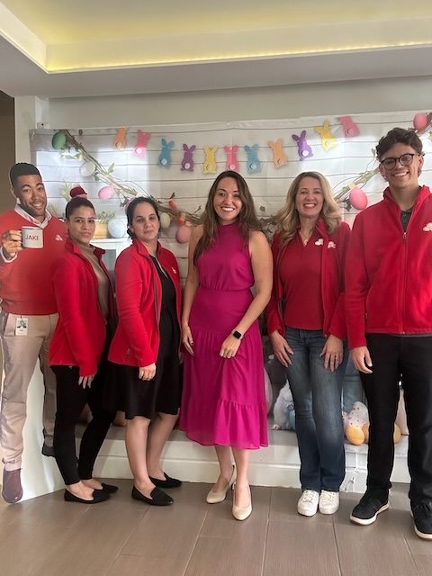 Getting Easter ready at Fernanda Macedo State Farm!