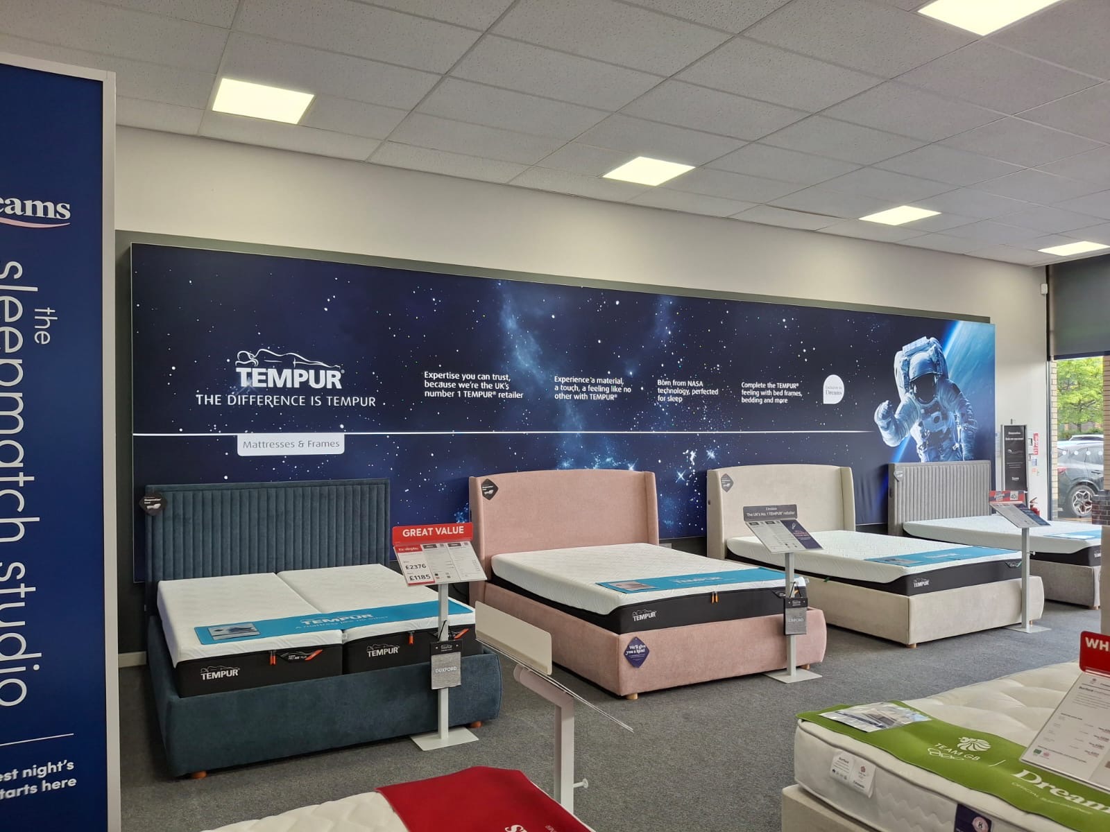 Tempur Beds + Mattresses