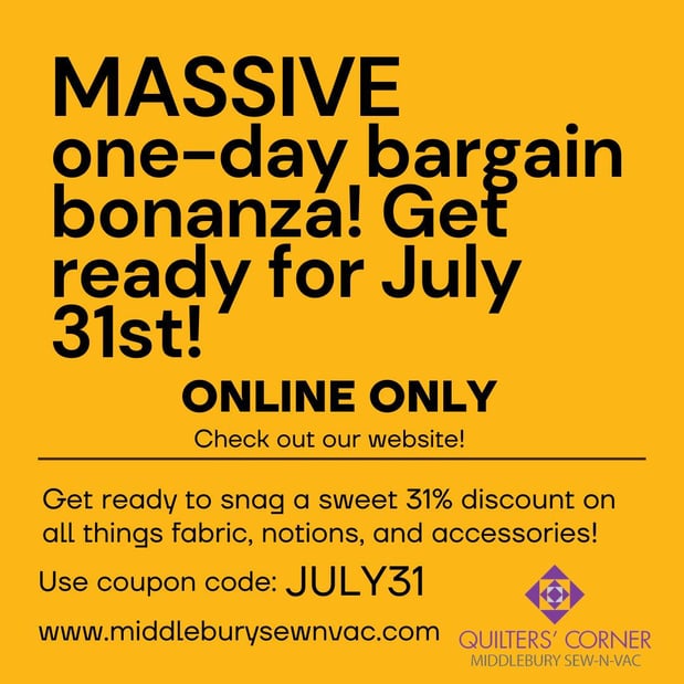 Images The Quilters' Corner at Middlebury Sew-N-Vac