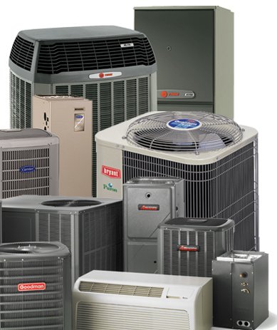 We install and service most air conditioning and heating brand names