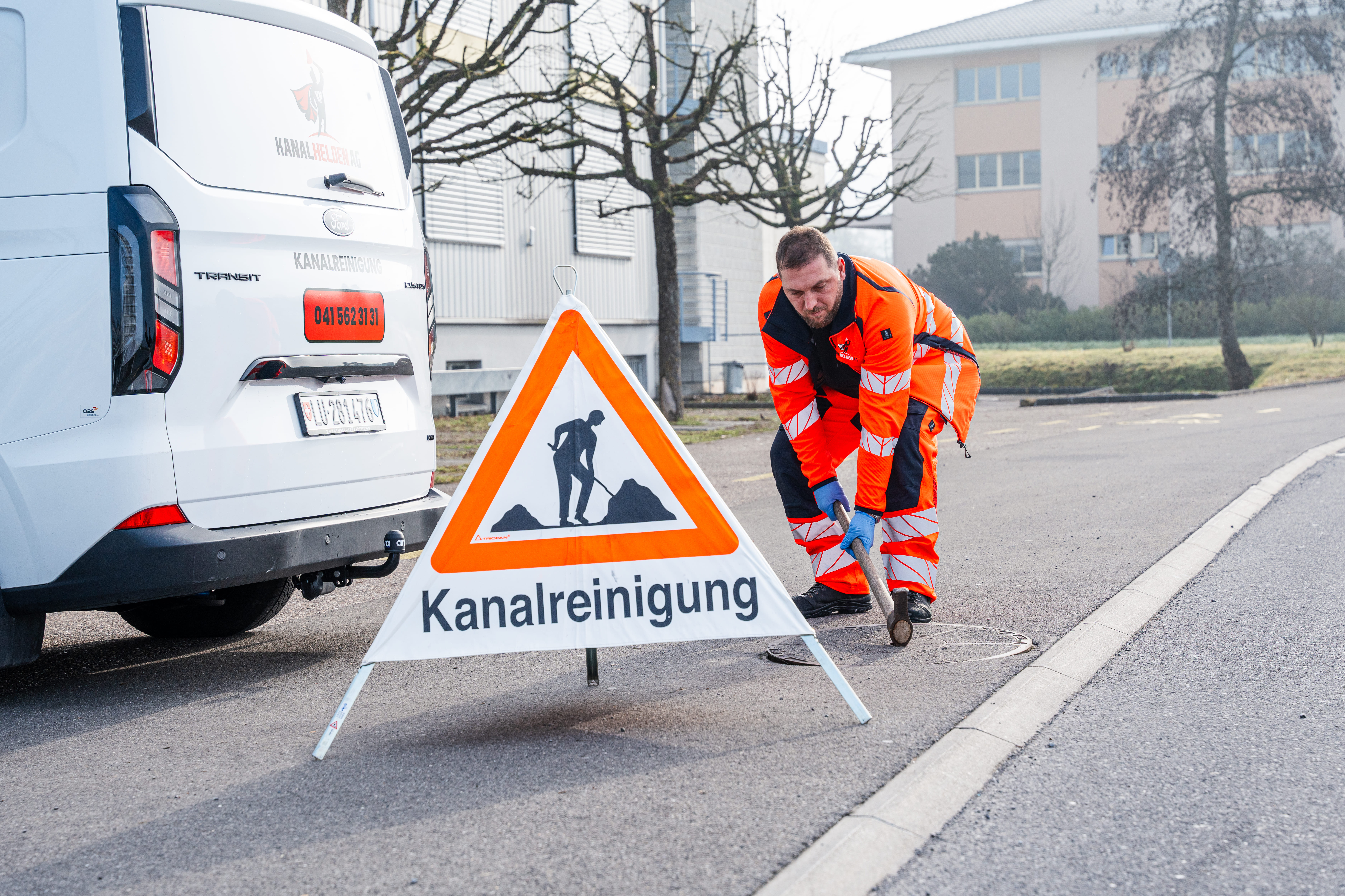 Bilder Kanalreinigung Zürich - Kanalhelden AG
