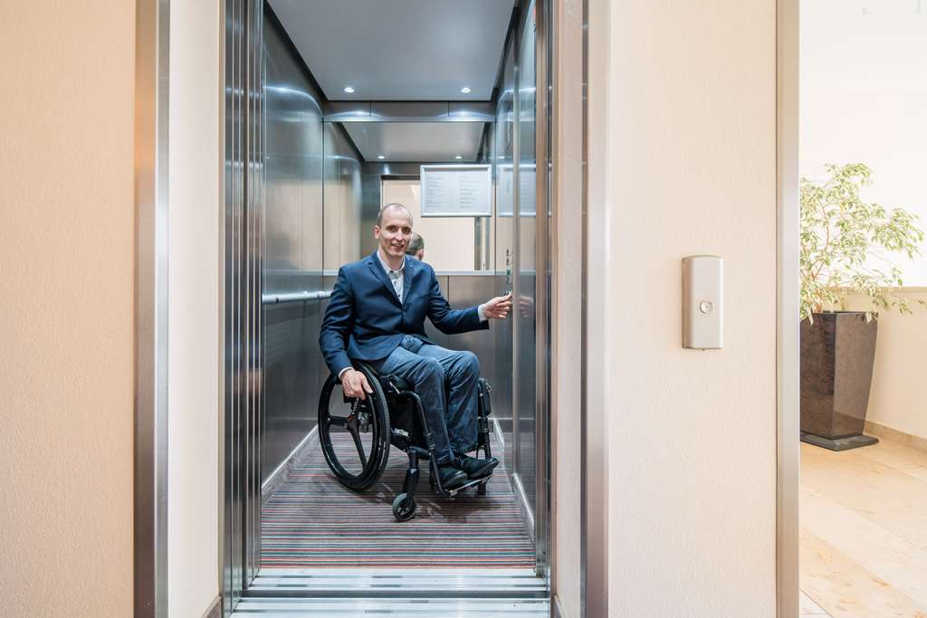 Wheelchair accessible elevator