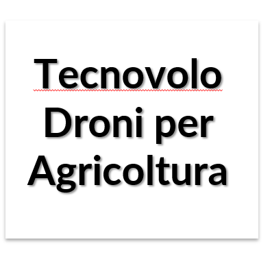 Tecnovolo Droni per Agricoltura Logo
