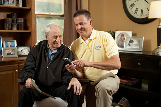 We provide options for 24-hour home care and part time home care.