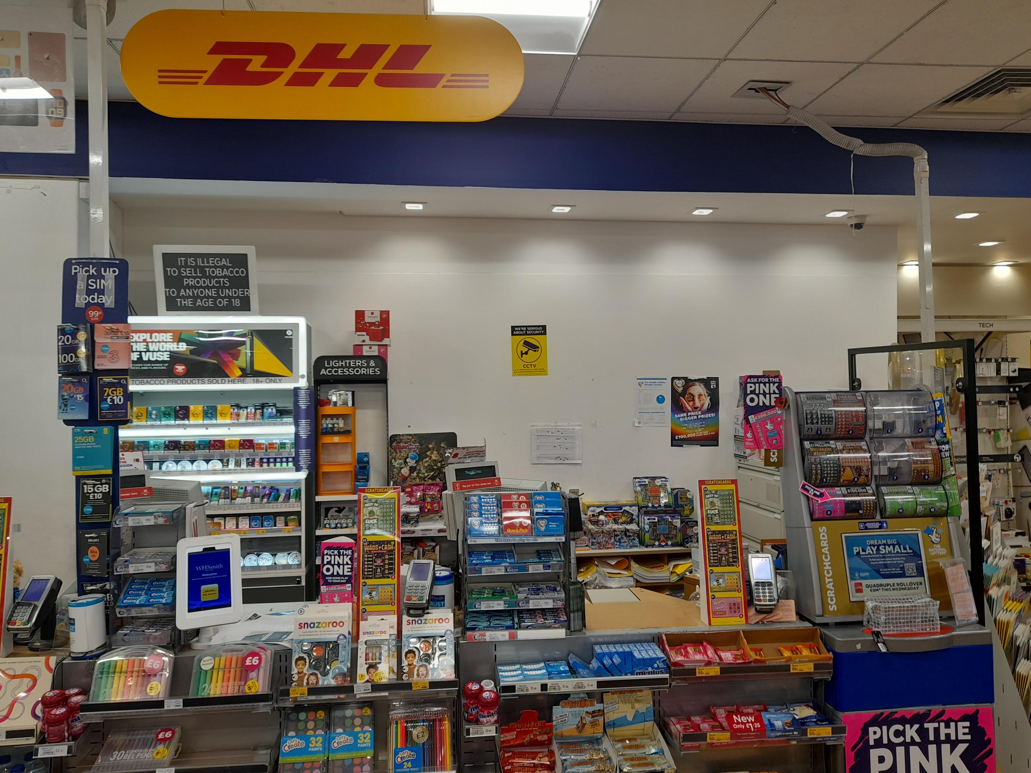 Images DHL Express Service Point (WHSmith Cambridge)