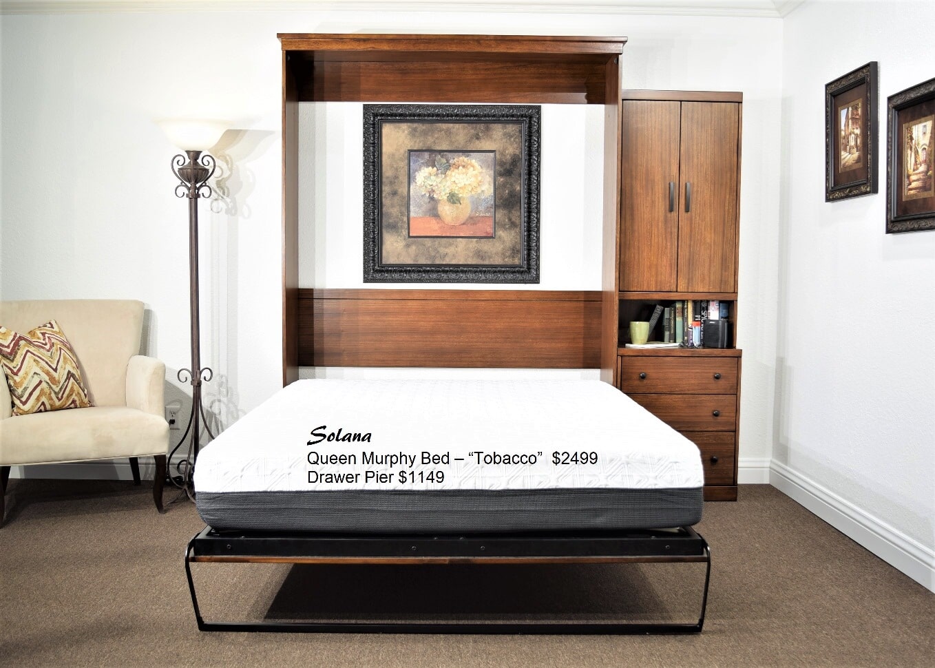 Murphy Bed | Wall Bed | Bed Open