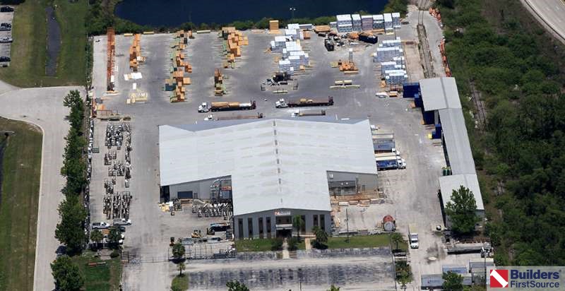 Builders FirstSource Orlando FL Lumber Yard