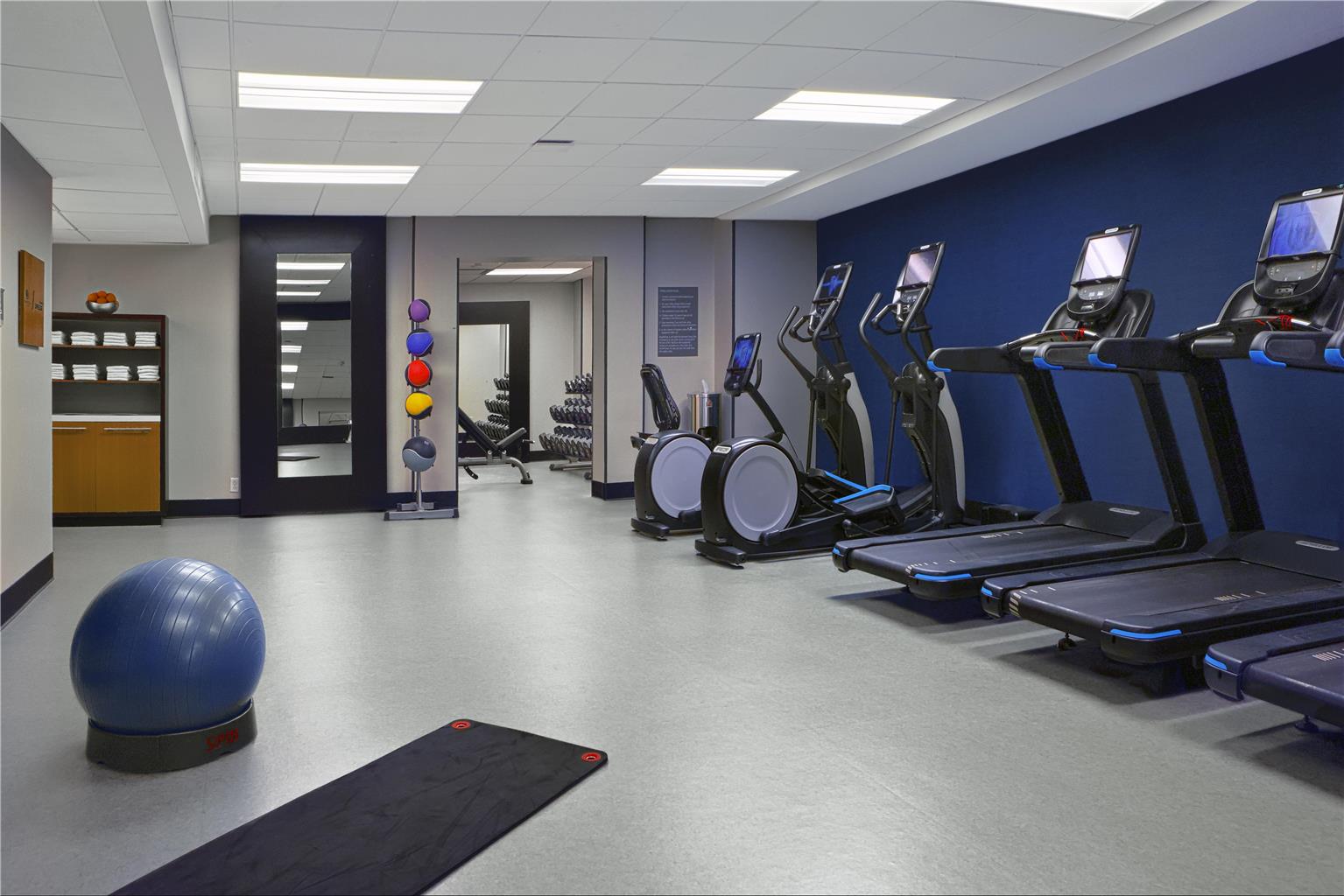 Health club  fitness center  gym 