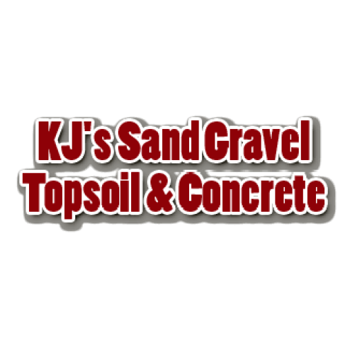 KJs Sand Gravel Topsoil and Concrete Logo