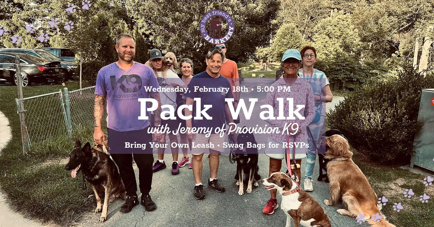 Image of Local Pet Event Pack Walk with Jeremy of Provision K9 - February 2026 Nearby