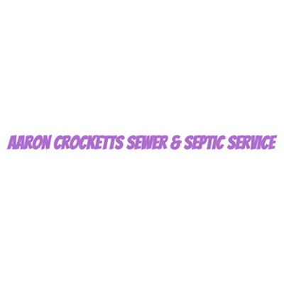 Aaron Crockett's Sewer & Septic Service Logo