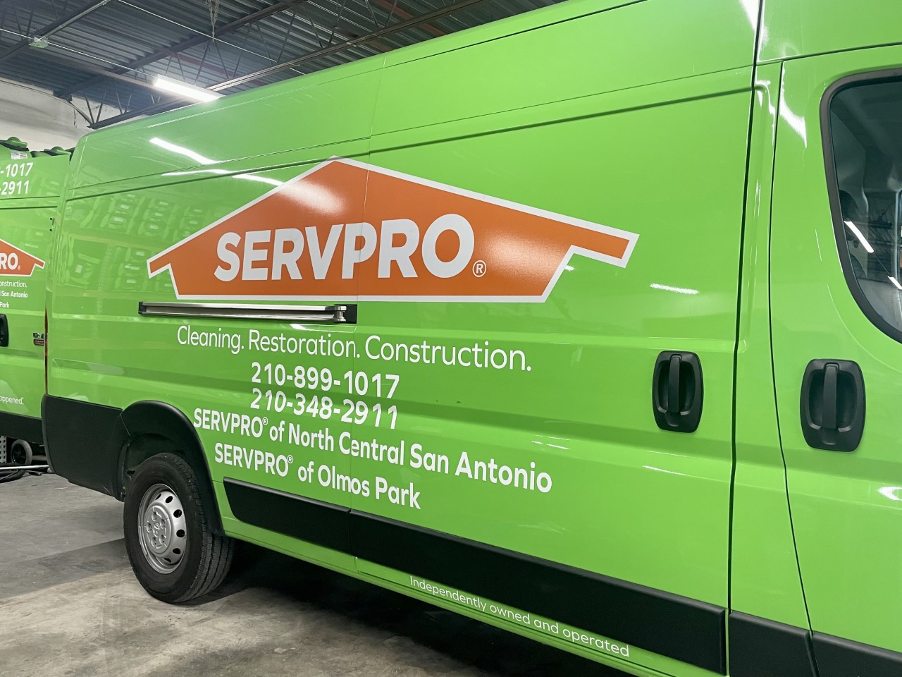 SERVPRO is ready 24/7. Our fleet vehicles are always loaded and ready to respond to action.