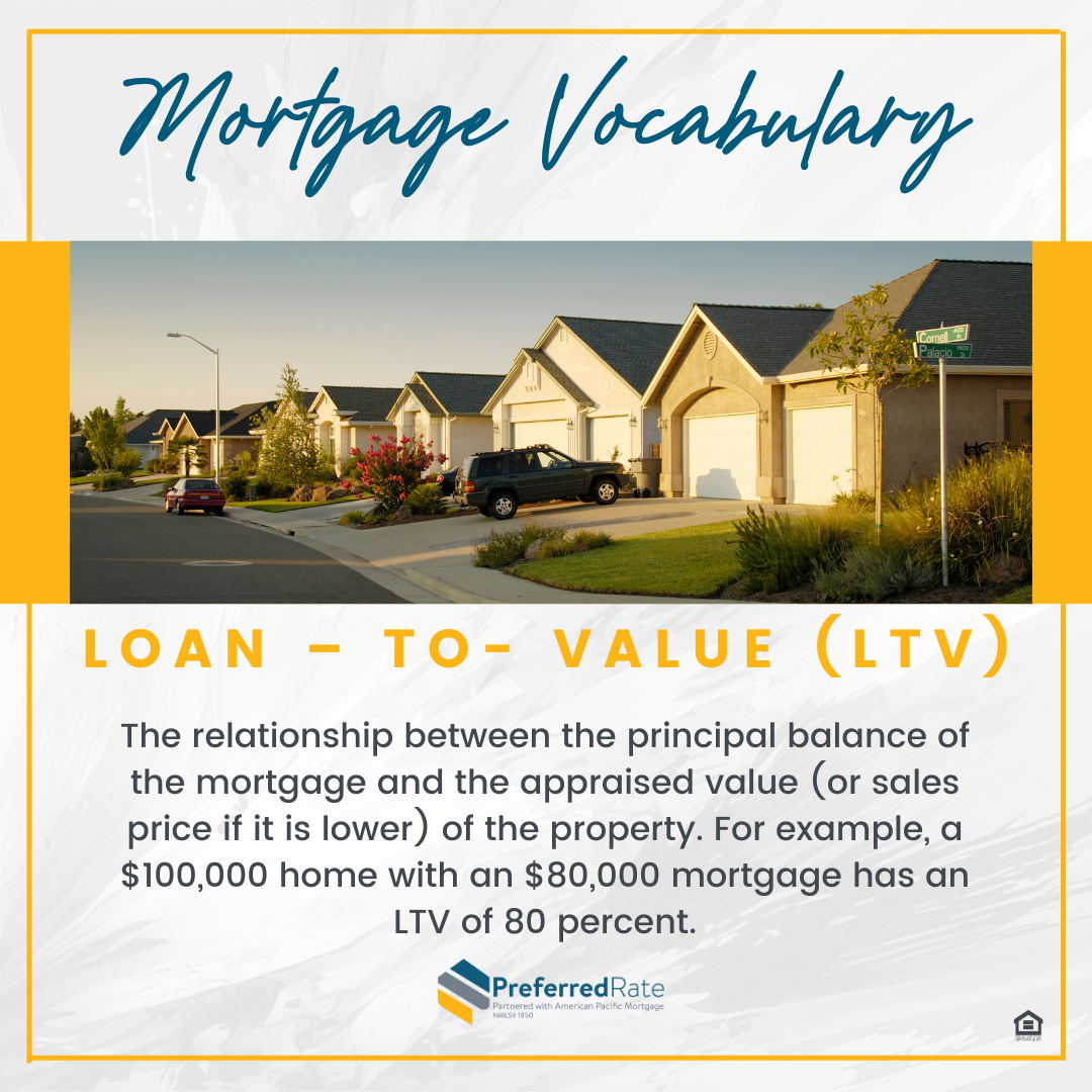 Let's chat about 'Loan-to-Value'—the cool factor in home financing! It's the ratio of your loan amou Ashley Morgan Bullard-Preferred Rate Brentwood (415)424-0177