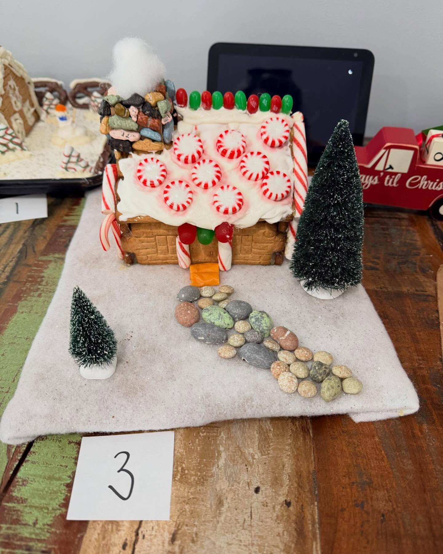 Our team had a great time decorating these for you. Vote in the comments by using the house numbers. We will announce the winner on Thursday. Happy voting.