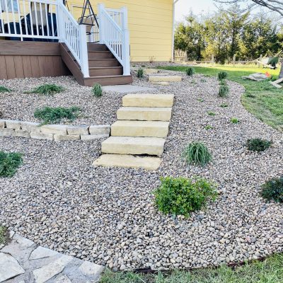 Create our outdoor oasis with our landscapers!