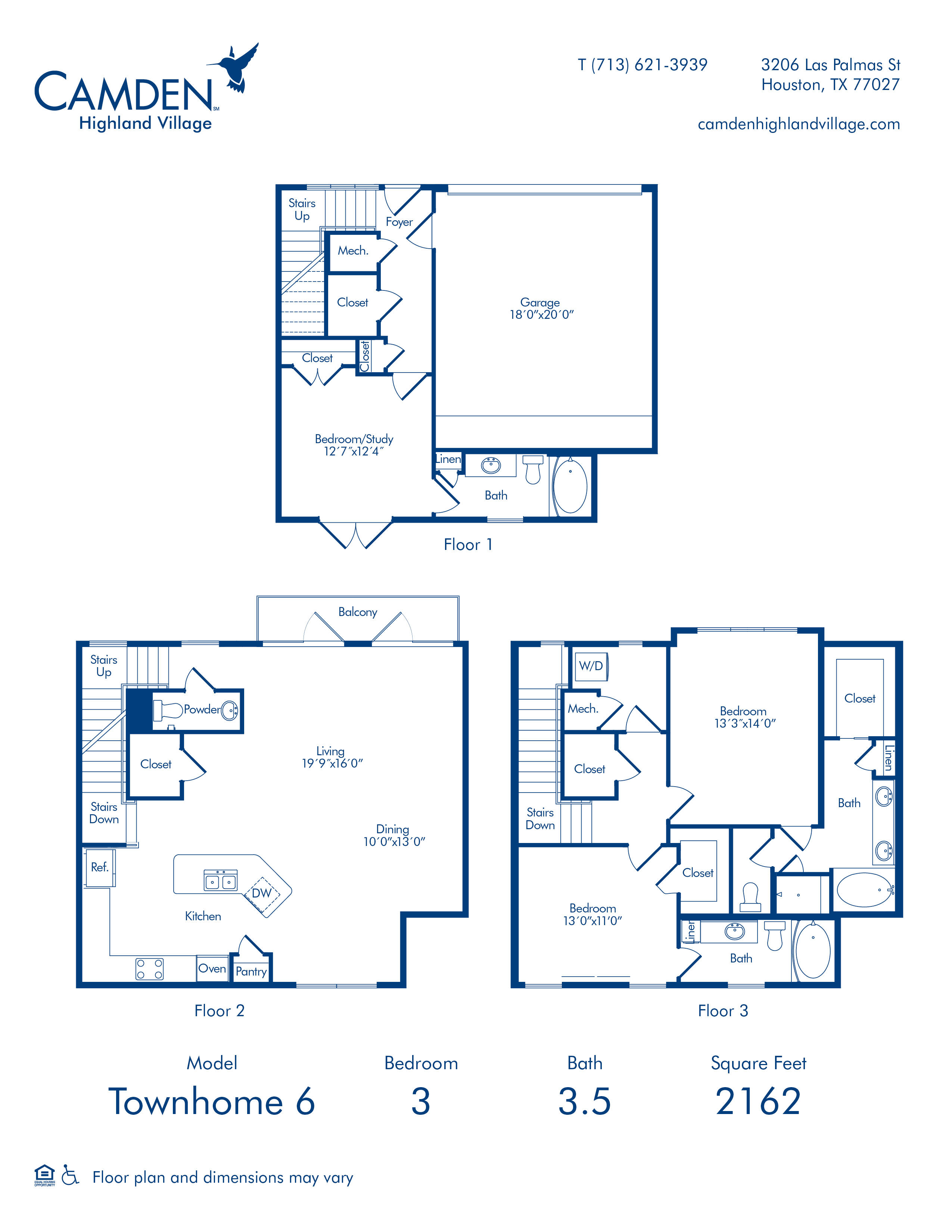 Camden Highland Village Apartments and Townhomes Photo