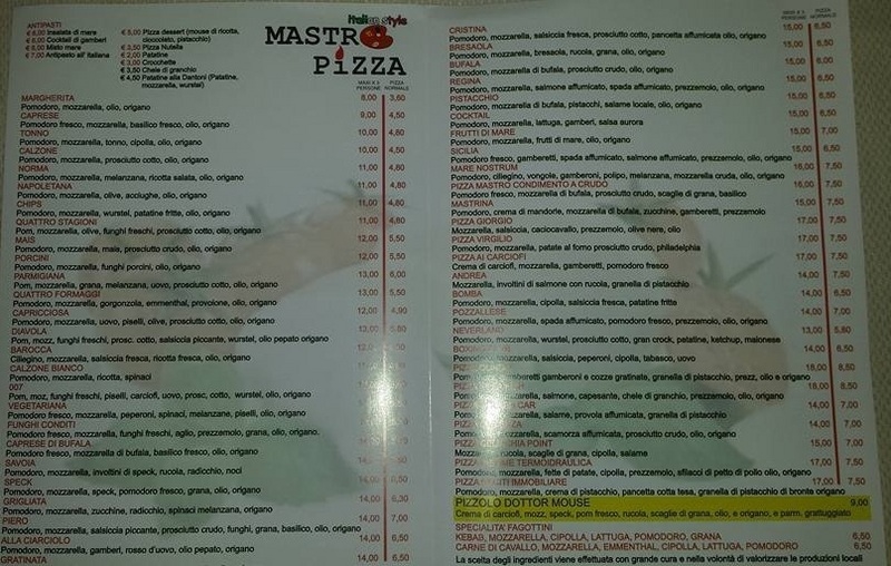 Images Mastro Pizza