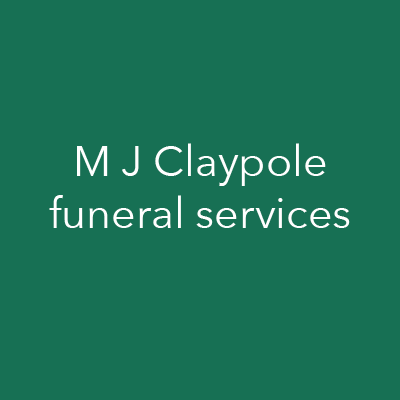 M J Claypole funeral services Logo