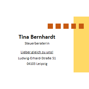 Steuerberaterin Tina Bernhardt  