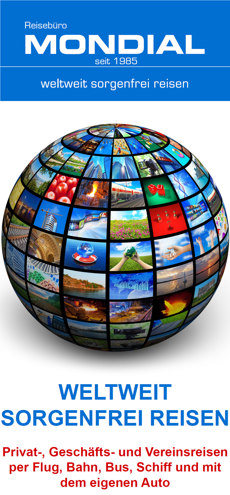 Reisebüro MONDIAL AG, Kleinwangenstrasse 14 in Hochdorf