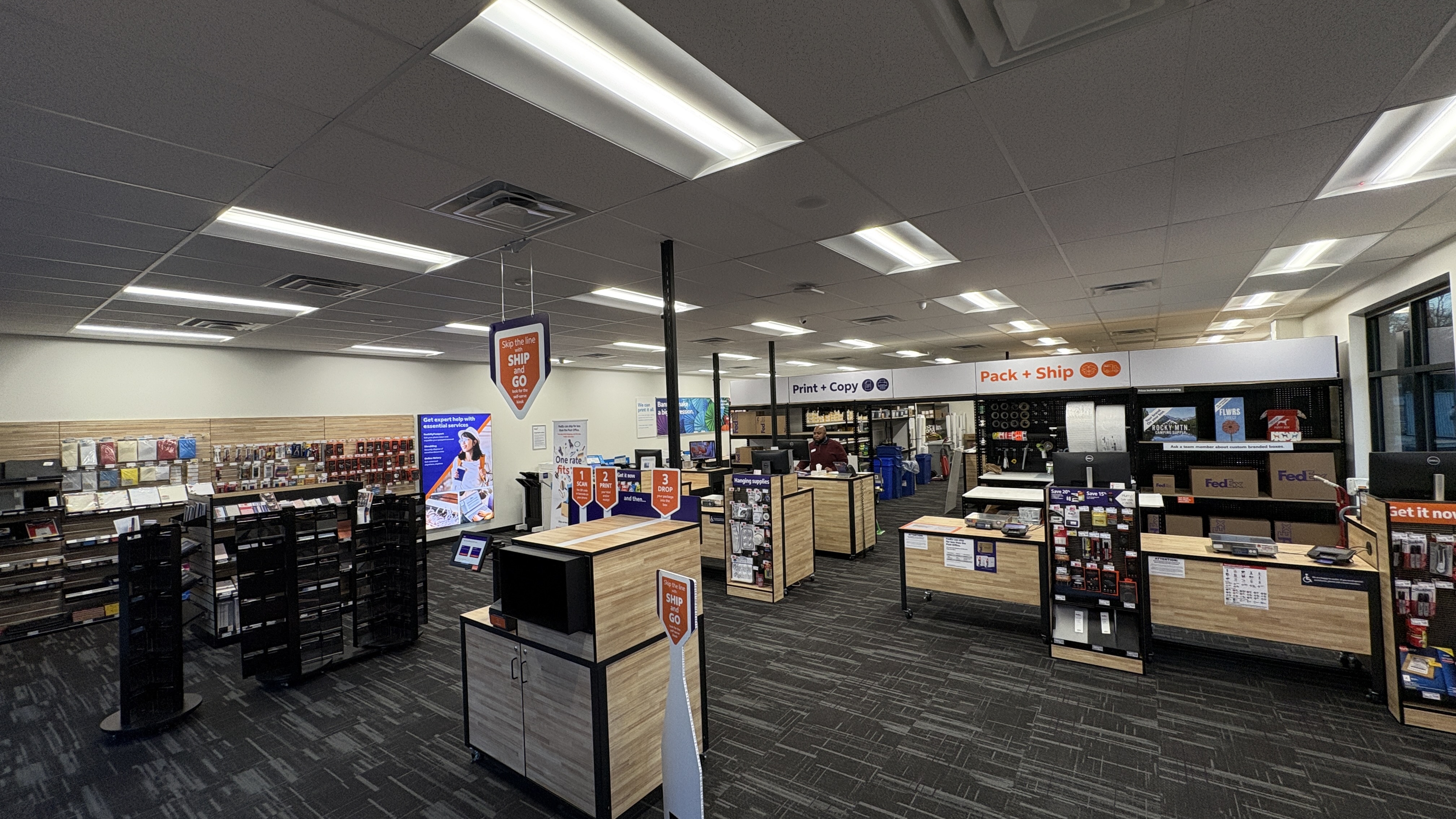 One-Stop Shop for Business in Columbia: Our spacious center at Columbiana Circle is fully equipped to handle your business needs, including professional printing, shipping, and office supplies.
