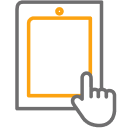 Tablet icon.
