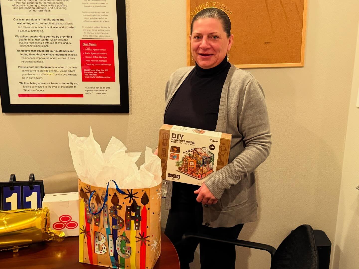 HaPpY bIrThDaY to Lindsey!!! Her birthday was this weekend, so we got to celebrate her this morning… of course, she gets the whole week in our opinion!!