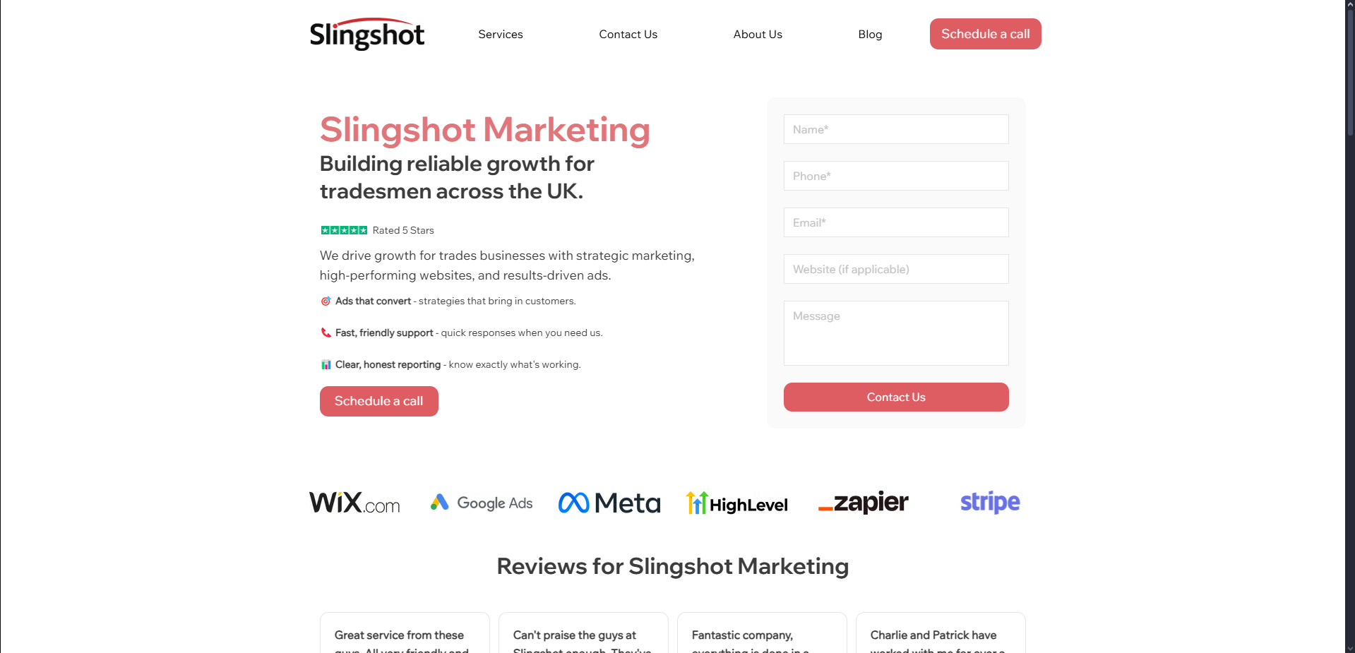 Images Slingshot Marketing