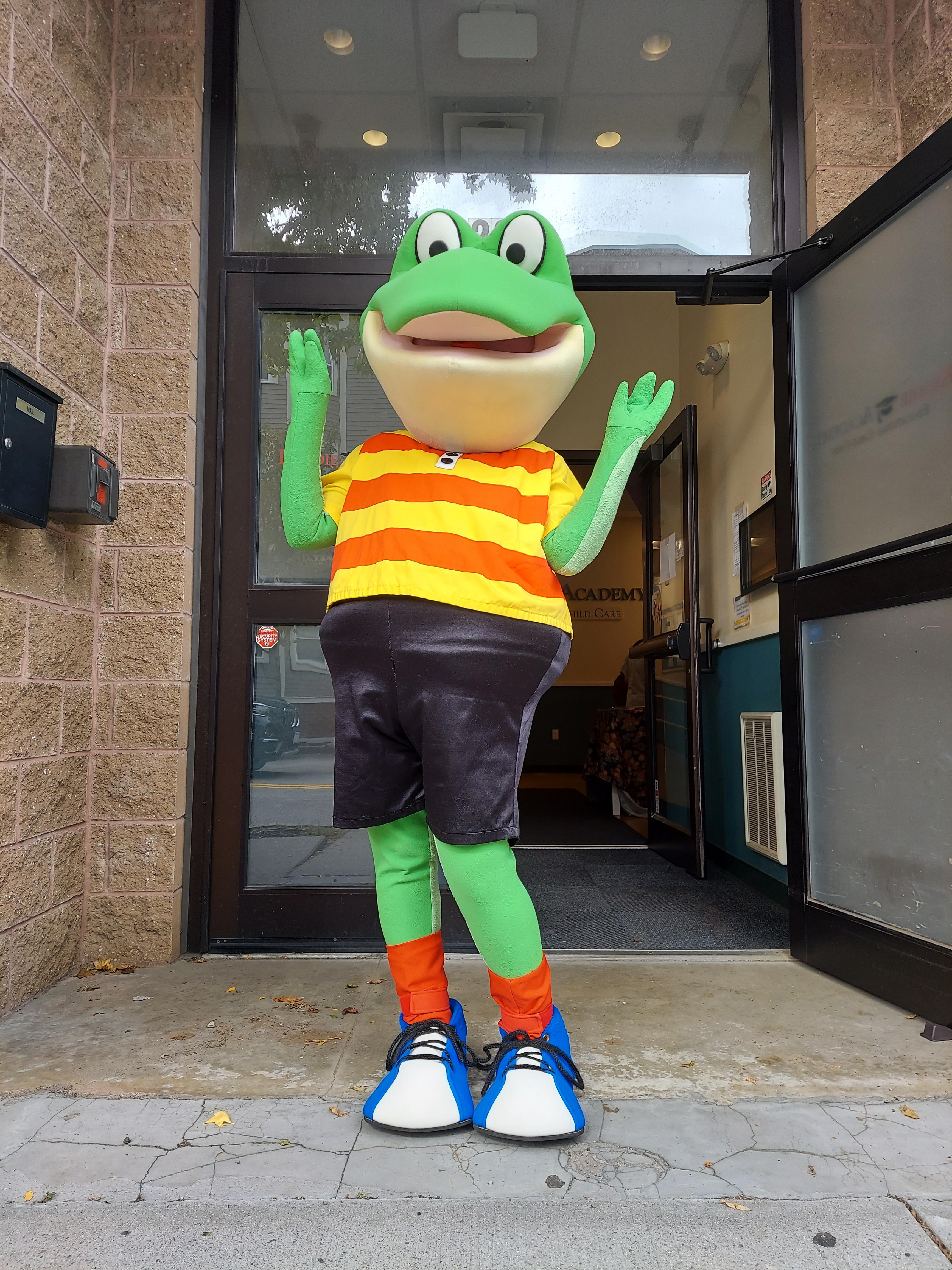 Froggy came to visit!
