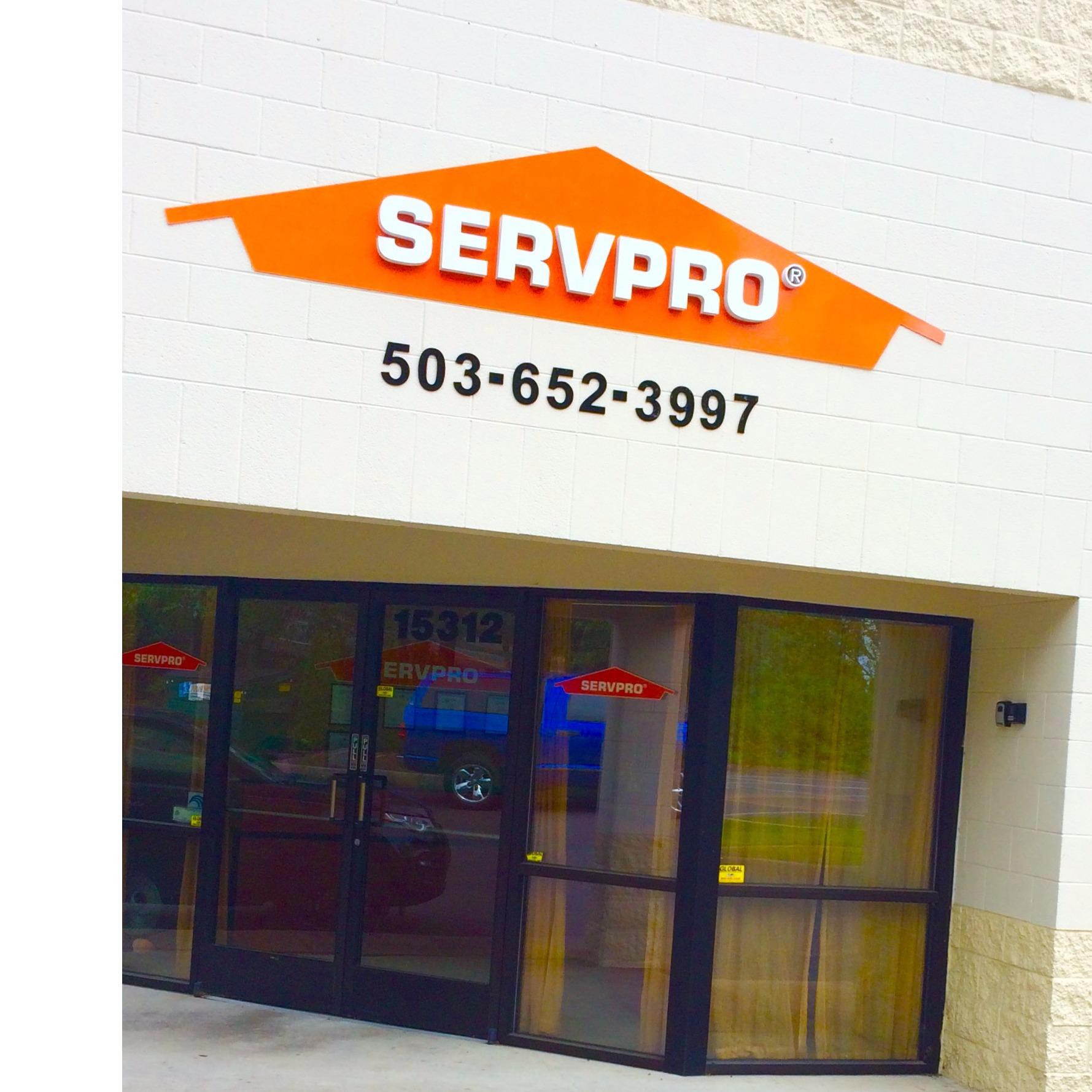 SERVPRO Water Damage Removal & Fire Restoration Logo
