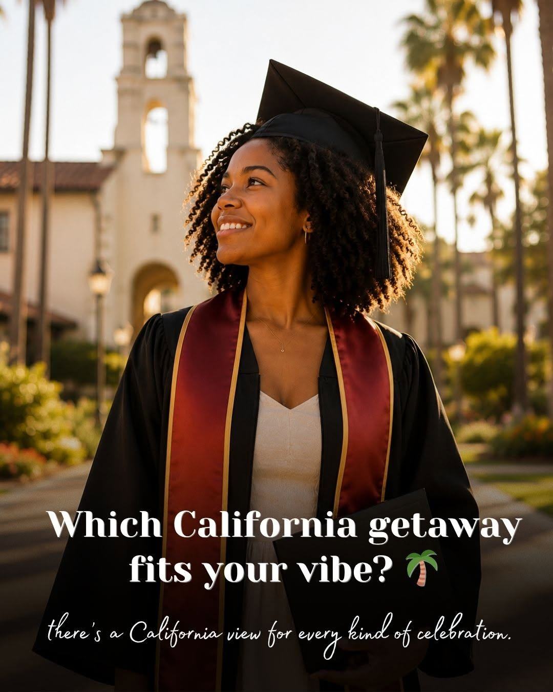 Every California getaway brings a different vibe. From graduation celebrations to beach weekends, scenic coastlines, city nights, and relaxing staycations, the best memories are shared along the journey. Wherever the road leads, a quick review can help keep your plans moving smoothly.