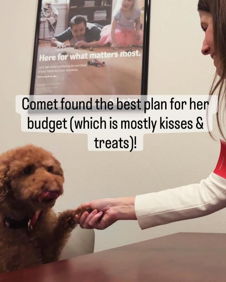 In honor of National Puppy Day, I had a special meeting. We reviewed options for a Trupanion pet medical policy. There were many questions and strong interest in treat coverage. Pets are family and vet bills can add up. Plan ahead and give your pup an extra treat today.