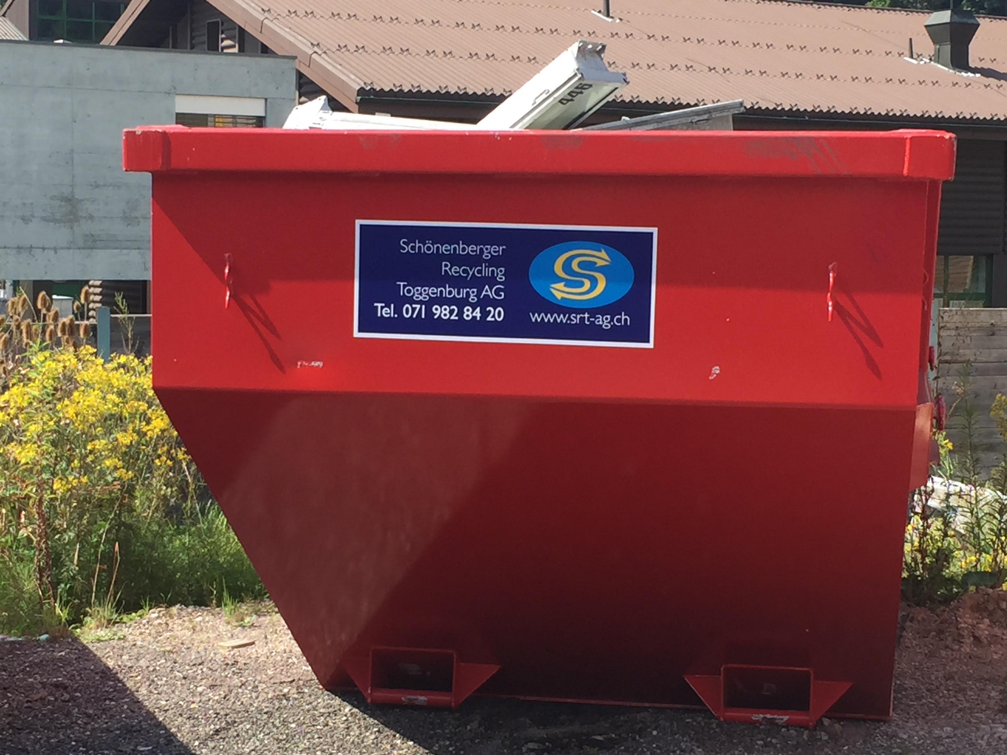 Bilder Schönenberger Recycling Toggenburg AG