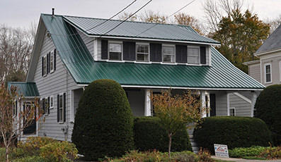 Green Metal Roof Gator Metal Roofing, serving North Carolina homeowners, energy efficient metal roofing free estimates
