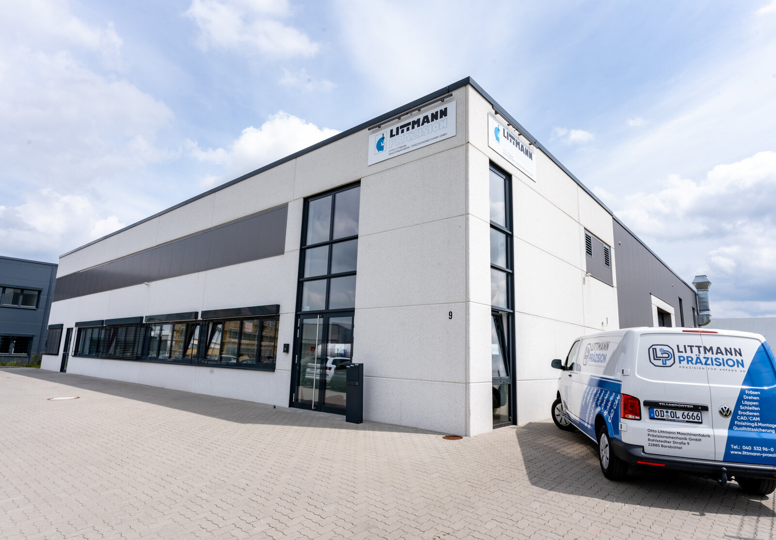 Otto Littmann Maschinenfabrik-Präzisionsmechanik GmbH, Rahlstedter Straße 9 in Barsbüttel