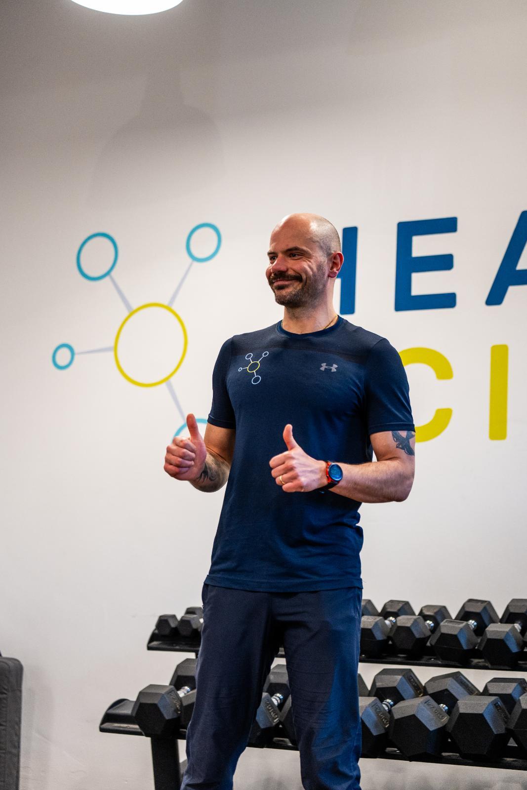 Personal trainer at Health by Science, Leith, Edinburgh.