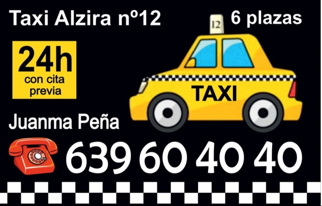 Images Taxi Alzira Juanma Peña - 6 plazas.