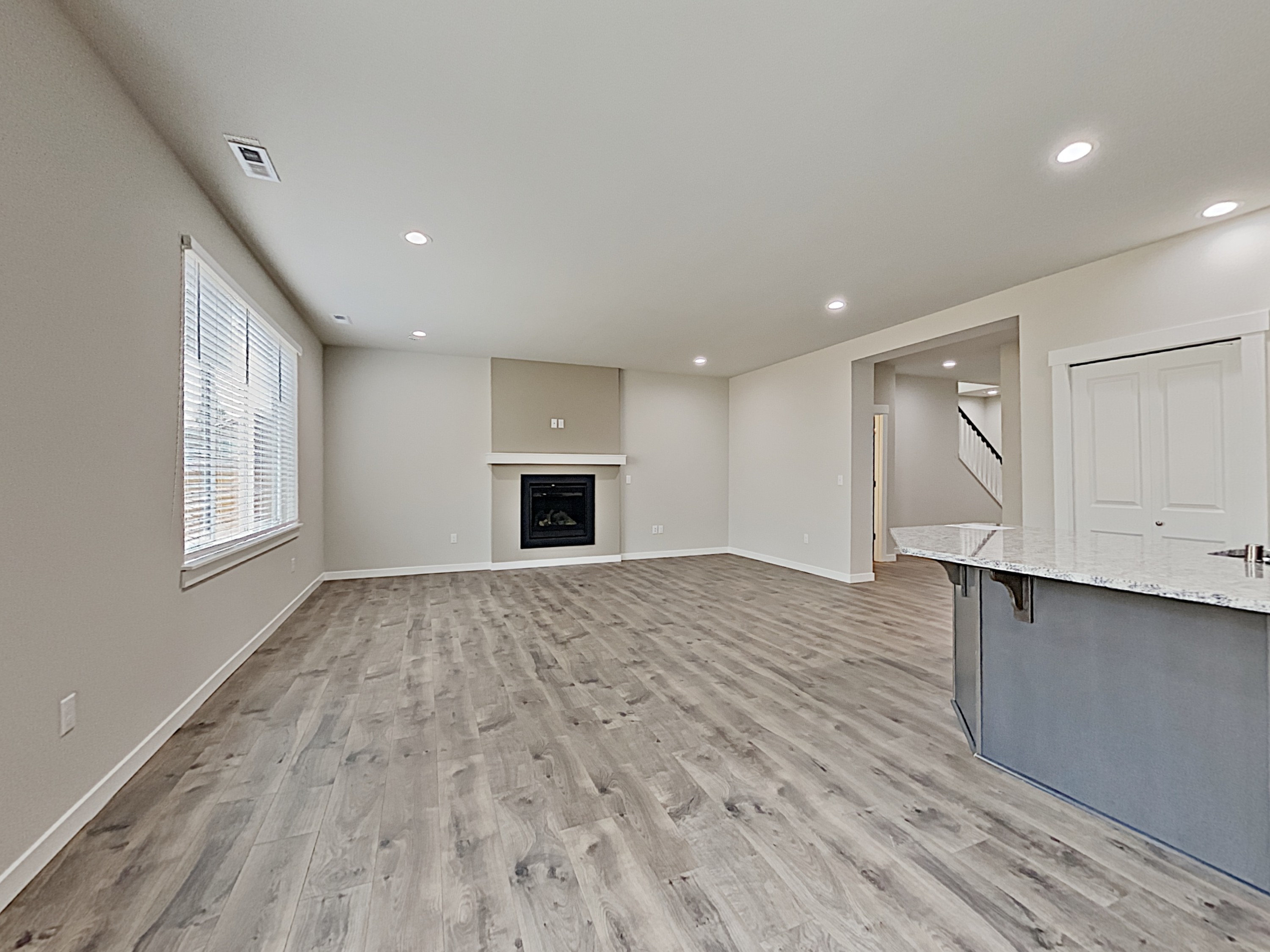 This Invitation Homes property in Seattle, WA features beautiful luxury vinyl flooring.