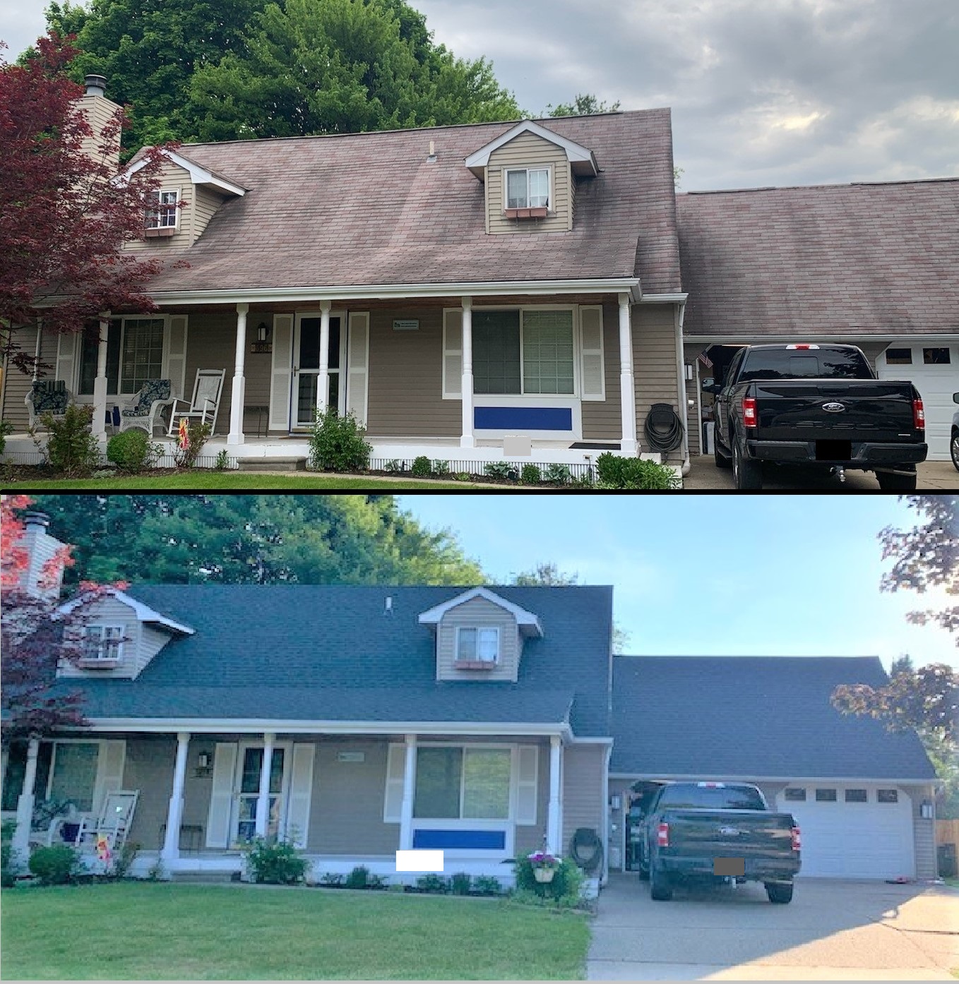 What a difference a new roof makes! Richards & Swift Roofing Troy (248)544-3908