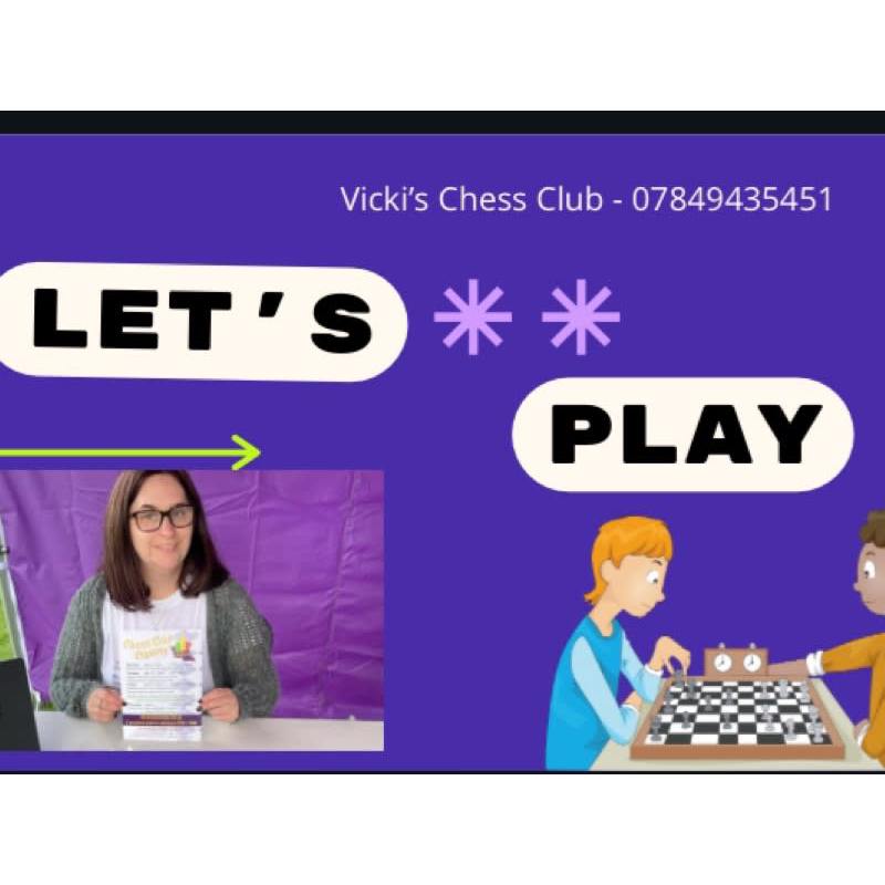 Vicki's Chess Club Logo