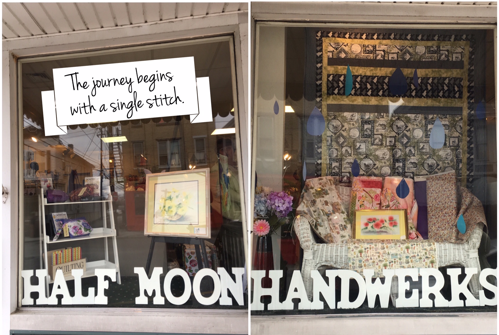 Half Moon Handwerks is a Specialty Boutique & Teaching Studio for Needlework, Quilting, and Lacemaking.